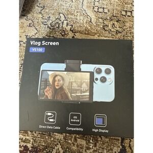 Vs100 Vlog Selfie Monitor Screen For Iphone And Android